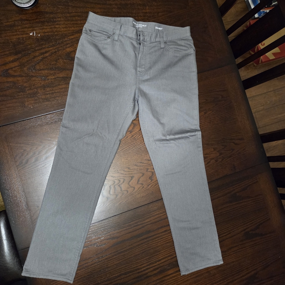 Banana Republic Charcoal Trousers